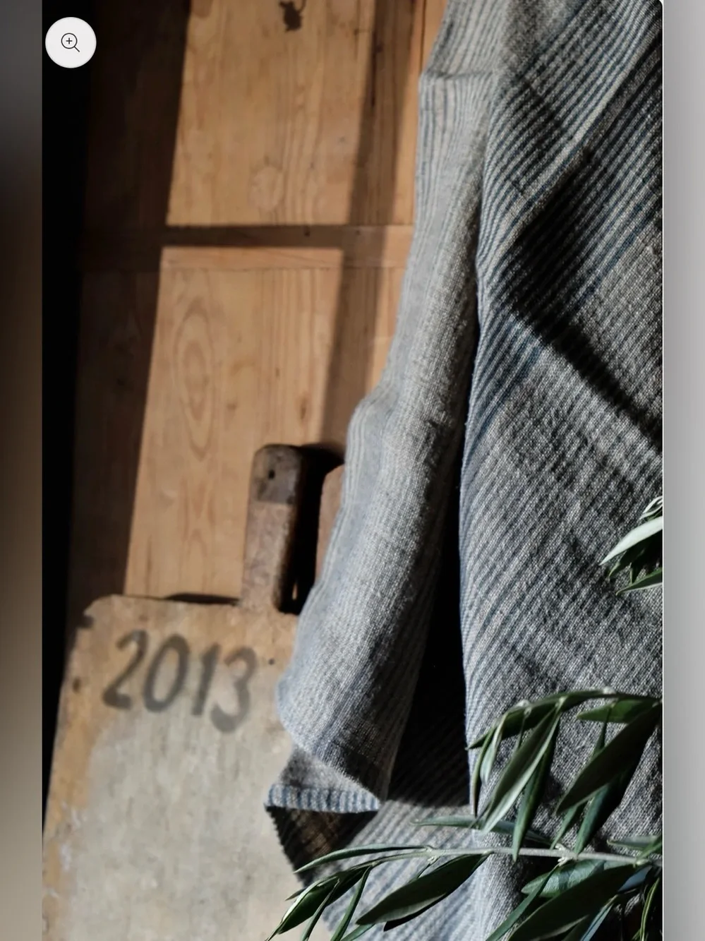 New🌟Terrain -Linen Blue Stripe -Tea Towel